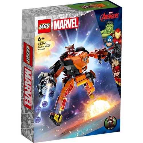 LEGO: Броня для робота Енот Ракета Super Heroes 76243