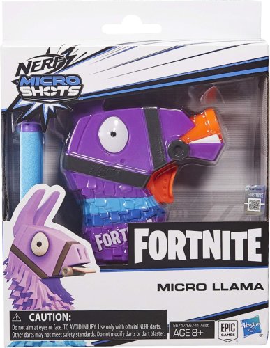 NERF Fortnite Llama Microshots Dart-Firing Toy Blaster