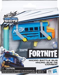 NERF Fortnite Micro Battle Bus Microshots