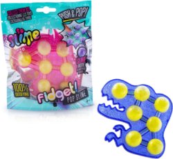 Slime Pop, Compact Pop It Toy Meets Slime, Squish