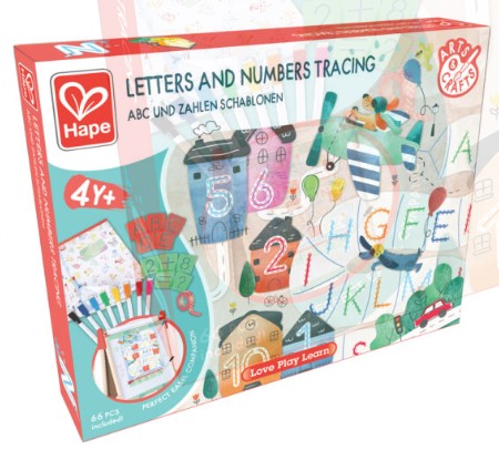 LETTERS & NUMBERS TRACING