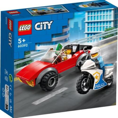 LEGO: Полицейская погоня на велосипеде CITY 60392