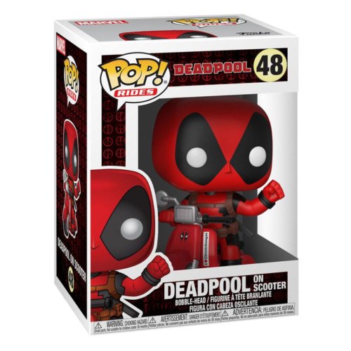 Funko: Deadpool. Фигурка POP: Deadpool & Scooter. 48