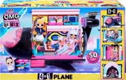 LOL Surprise OMG Remix 4 in 1 Exclusive Plane Playset
