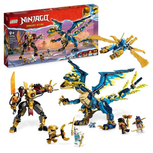 LEGO: Стихийный дракон против Робота-императрицы Ninjago 71796
