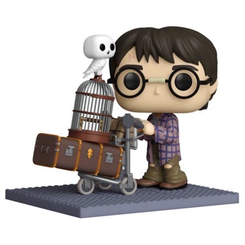 Funko: Harry Potter. Фигурка POP Deluxe: Harry Pushing Trolley 135
