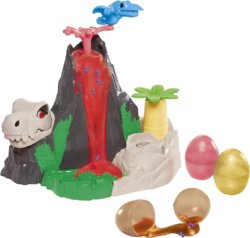 Play-Doh Slime Dino Crew Lava Bones Island Volcano Playset
