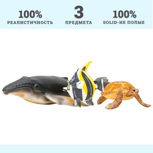 «Мир морских животных» Кит, морская черепаха, мавританский идол