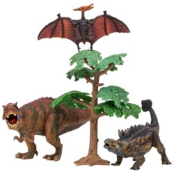 «Мир динозавров», Птеродактиль, тираннозавр, анкилозавр