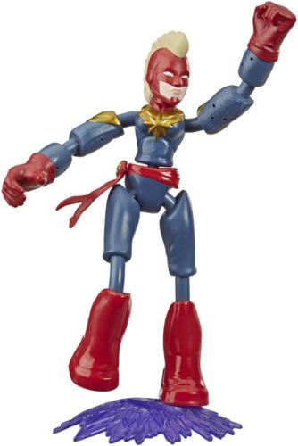 Avengers Marvel Bend and Flex Action Figure Captain Marvel