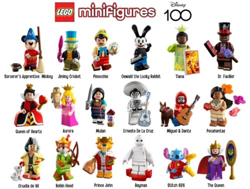 Lego Disney Series 100th Anniversary