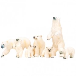 «Мир морских животных»: Белые медведи, пингвины