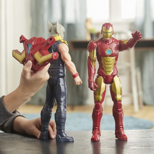 Avengers Marvel Titan Hero Series Blast Gear Iron Man