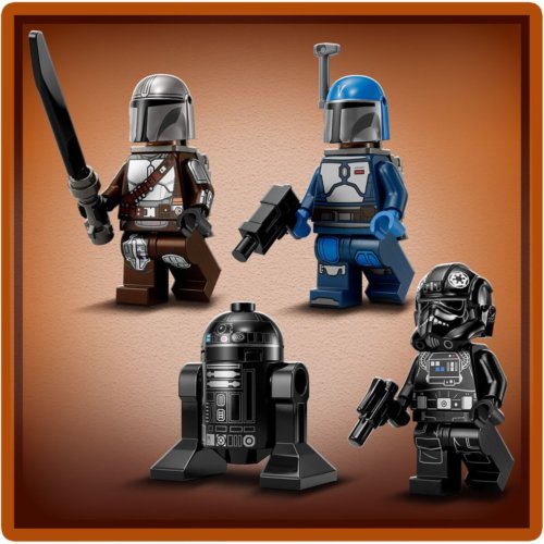 LEGO: Мандалорский истребитель Клыков Star Wars 75348