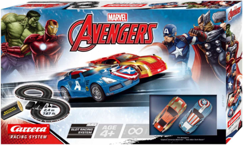 Комплект гоночной системы Marvel Avengers Carrera