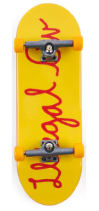 Tech Deck 96mm Fingerboard — Illegal Civ (Yellow)