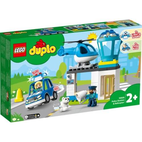 LEGO: Полицейский участок и вертолёт DUPLO 10959