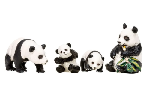 Мир диких животных Семья панд