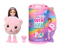 Barbie Chelsea Cutie Reveal Cozy Cute Tees Series Teddy Bear Doll