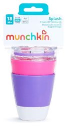 Munchkin® Splash™ Open Toddler Cups with Training Lids