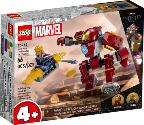 LEGO Marvel Iron Man Халкбастер против Таноса 76263