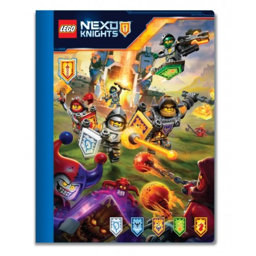 Lego Тетрадь линейка Nexo Knights (100 листов)