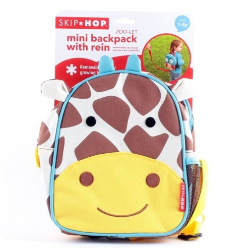 Детский рюкзак с поводком Skip Hop Zoo Let Giraffe