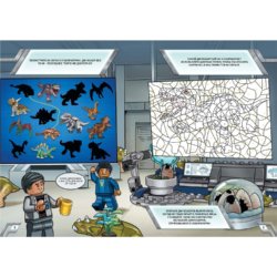 LEGO Jurassic World — Секреты лаборатории с Динозаврами (книга + фигурка LEGO)