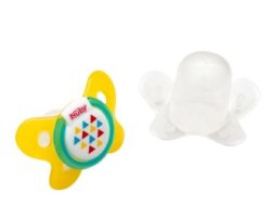Nuby Butterfly Oval Soother в ассортименте