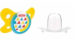 Nuby Butterfly Oval Soother в ассортименте
