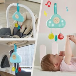 Hape Baby Crib Mobile Toy with Lights