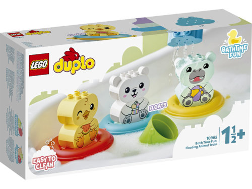 LEGO Duplo Приключения в ванной: плавучий поезд для зверей 10965