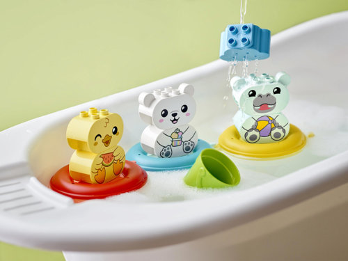 LEGO Duplo Приключения в ванной: плавучий поезд для зверей 10965