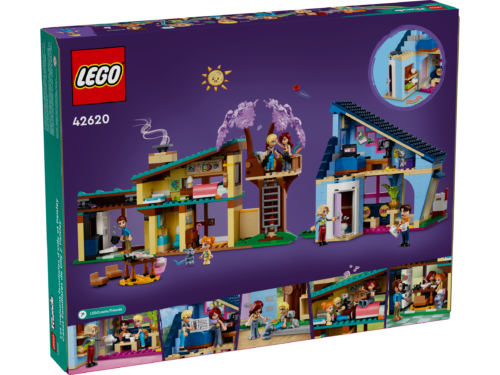 LEGO Friends Семейные дома Олли и Пейсли 42620