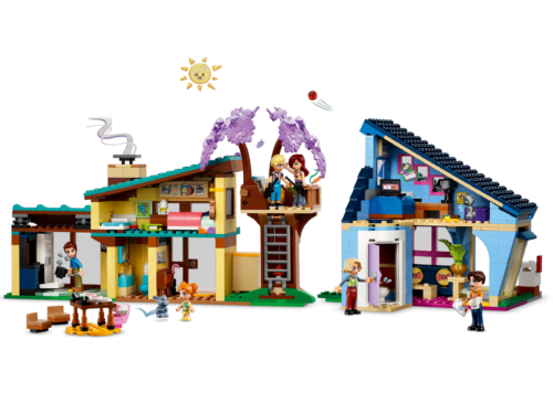 LEGO Friends Семейные дома Олли и Пейсли 42620