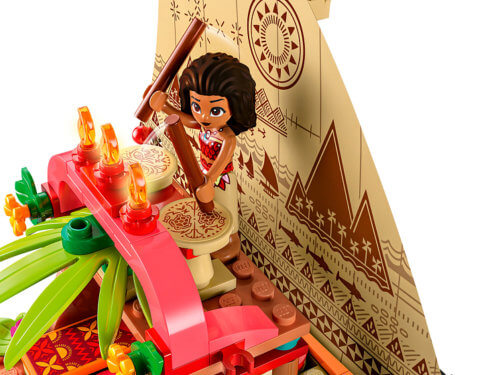 LEGO Disney Лодка-путешественник Моаны 43210