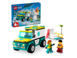 LEGO City Скорая помощь и сноубордист 60403
