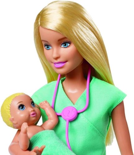 Barbie You can be anything Детский доктор блондинка