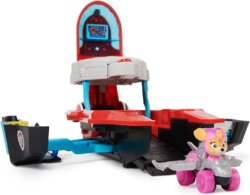 Paw Patrol The Mighty Movie Pup Squad Aircraft Carrier HQ