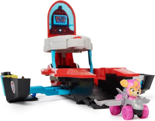 Paw Patrol The Mighty Movie Pup Squad Aircraft Carrier HQ