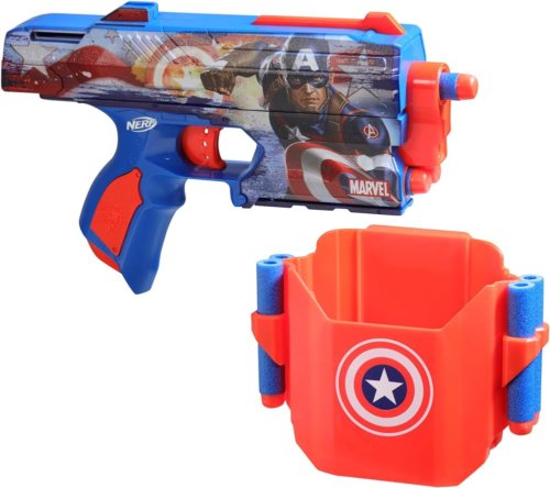 Hasbro NERF Marvel Бластер Капитан Америка