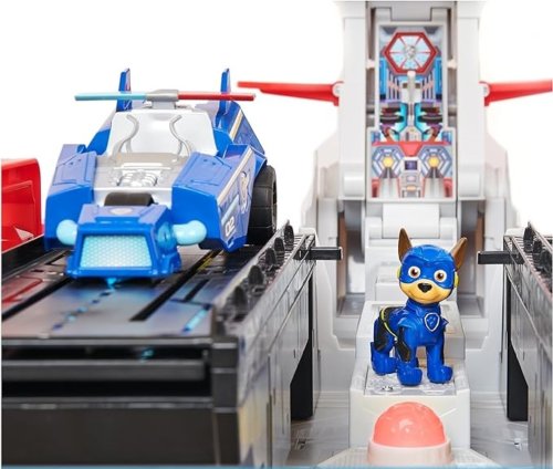 Paw Patrol The Mighty Movie Pup Squad Aircraft Carrier HQ