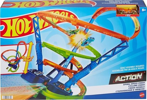 Hot Wheels City Спиральная скорость