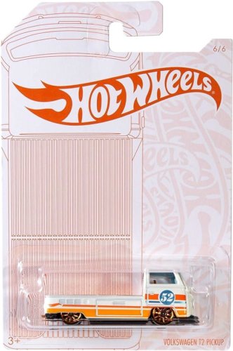 Hot Wheels Pearl and Chrome Volkswagen T2 Pickup