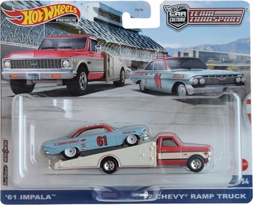 Hot Wheels Team Transport ’61 Impala and ’72 Chevy Ramp Truck