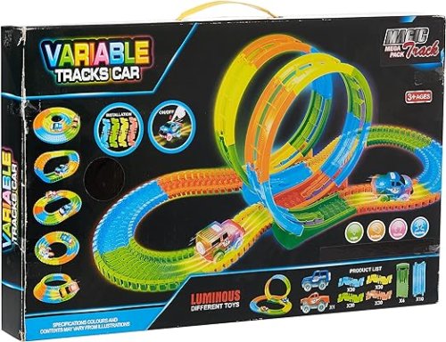 Power Joy Magic Track Variable Tracks Car