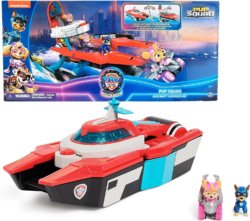 Paw Patrol The Mighty Movie Pup Squad Aircraft Carrier HQ