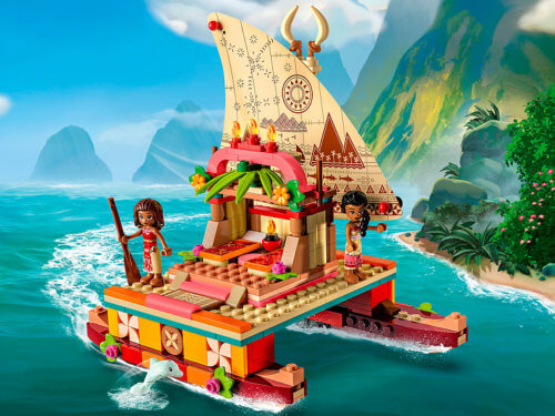 LEGO Disney Лодка-путешественник Моаны 43210