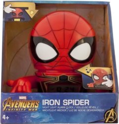 Marvel Avengers: Infinity War Iron Spider  Будильник с ночным освещением