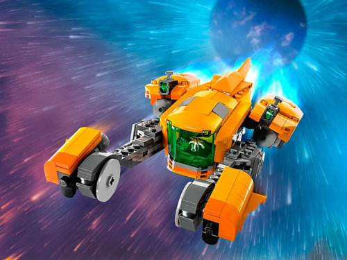 LEGO Marvel Звездолёт малыша Ракеты 76254